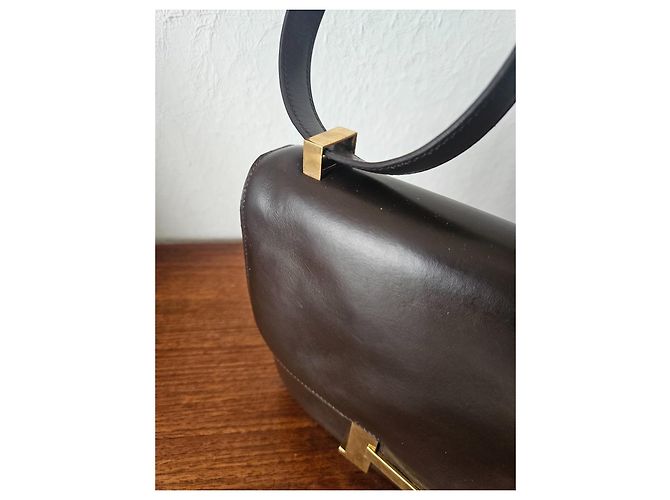 Hermès HERMES CONSTANCE 23 CM VINTAGE TASCHEN Dunkelbraun - Ansicht 3