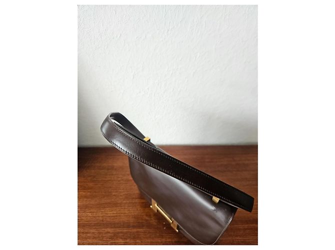 Hermès HERMES CONSTANCE 23 CM VINTAGE TASCHEN Dunkelbraun - Ansicht 5