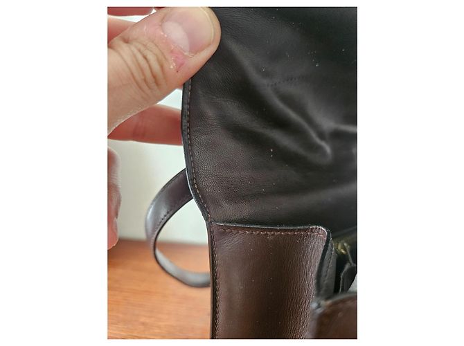 Hermès HERMES CONSTANCE 23 CM VINTAGE TASCHEN Dunkelbraun - Ansicht 9