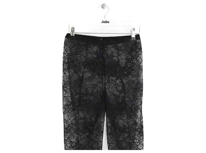La Perla Schwarze Slim-Pants - Ansicht 2