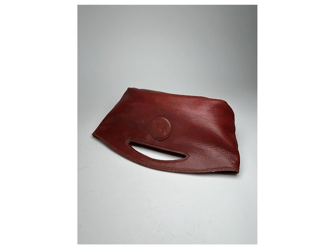 Vintage Givenchy Ledertasche braun - Ansicht 10