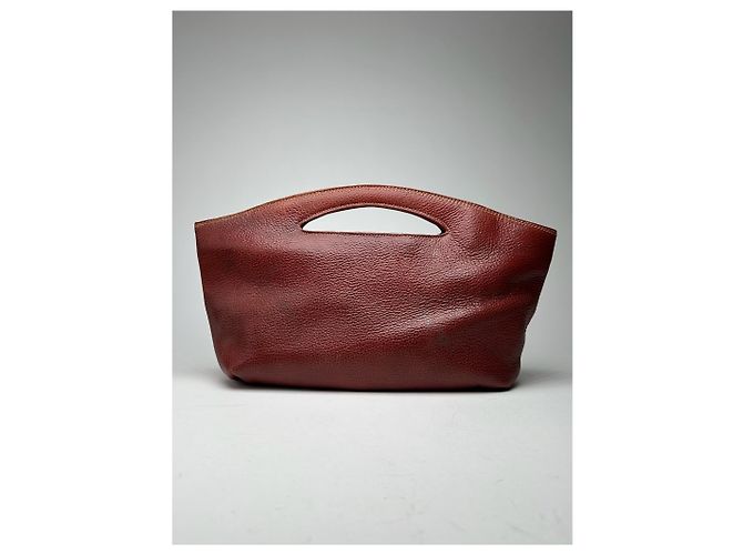 Vintage Givenchy Ledertasche braun - Ansicht 12
