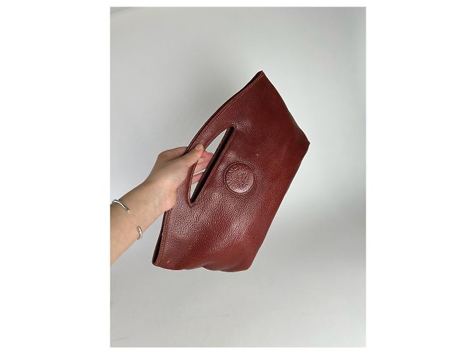 Vintage Givenchy Ledertasche braun - Ansicht 4