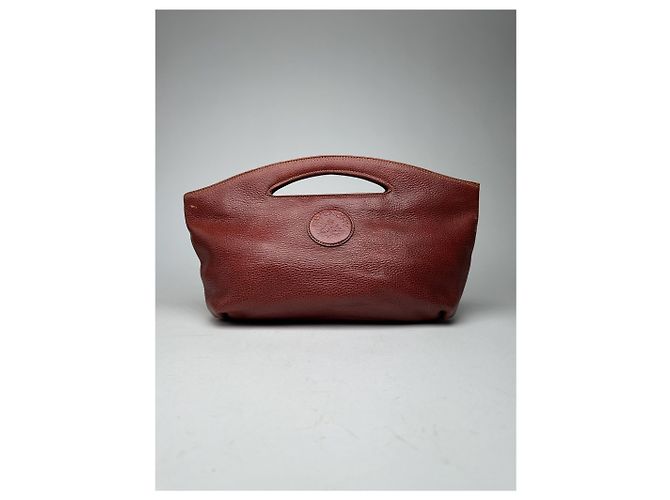 Vintage Givenchy Ledertasche braun - Ansicht 9