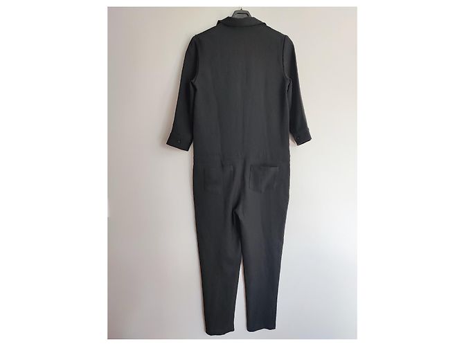 Ba&Sh DARYA Jumpsuit in Schwarz aus Crepe - Ansicht 2