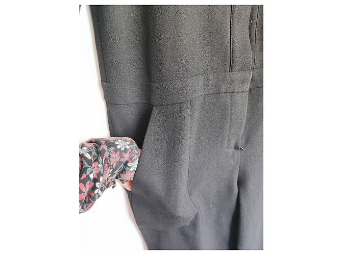 Ba&Sh DARYA Jumpsuit in Schwarz aus Crepe - Ansicht 5