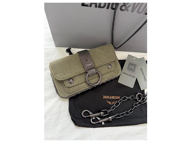 Zadig & Voltaire Zadig&voltaire Kate Geldbörse grün neu !! Olivgrün - Ansicht 2