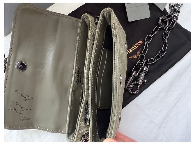 Zadig & Voltaire Zadig&voltaire Kate Geldbörse grün neu !! Olivgrün - Ansicht 4
