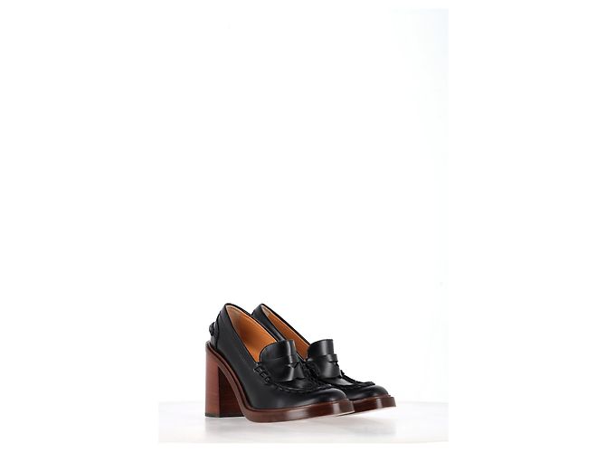 Mocassini Tod's in pelle nera - vista 10