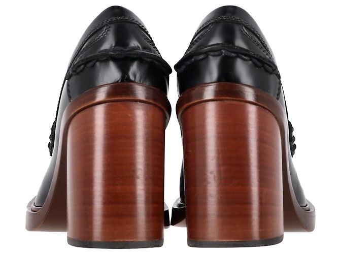 Mocassini Tod's in pelle nera - vista 5