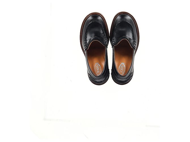 Mocassini Tod's in pelle nera - vista 9