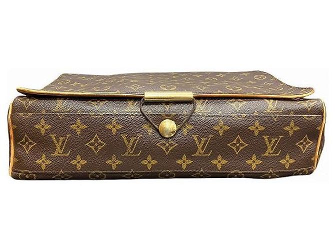 Borsa Messenger Abbesses Monogramma Louis Vuitton Marrone - vista 3