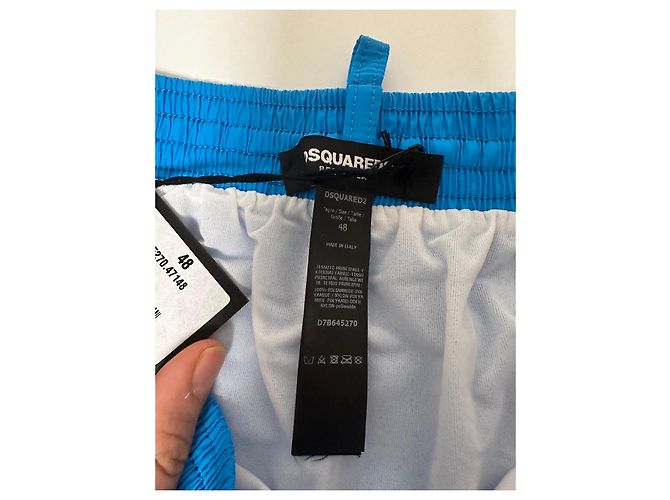 Bañadores azules Dsquared2 - vista 5