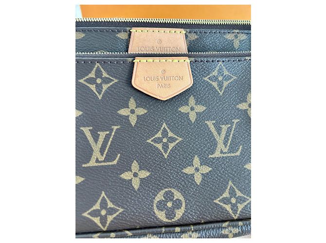 Multi Pochette Louis Vuitton Accesorios de múltiples bolsos Castaño - vista 4