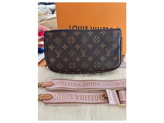 Multi Pochette Louis Vuitton Accesorios de múltiples bolsos Castaño - vista 7