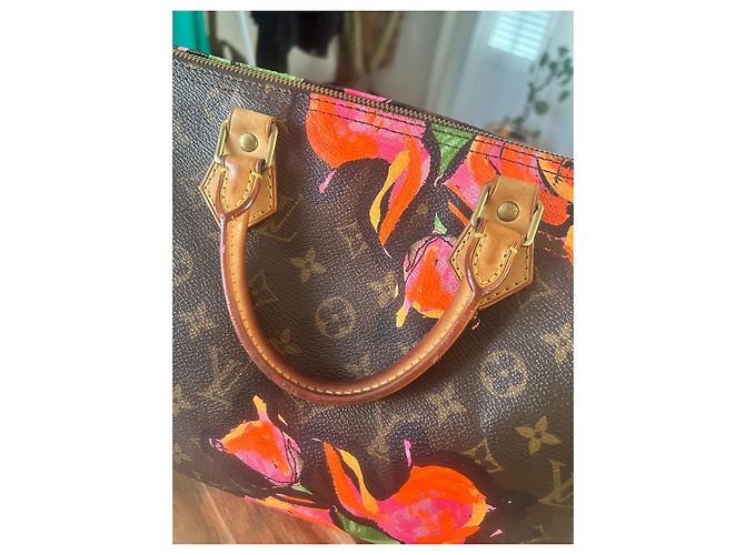 Louis Vuitton Speedy 30 Monogram Stephen Sprouse Monogramma - vista 4