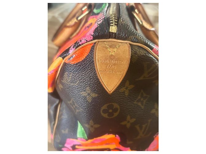 Louis Vuitton Speedy 30 Monogram Stephen Sprouse Monogramma - vista 5