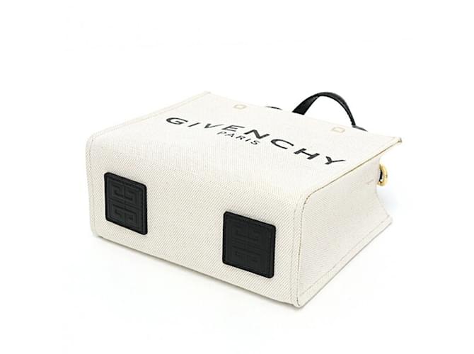 Bolso Mini G Tote de Givenchy Negro Beige - vista 4