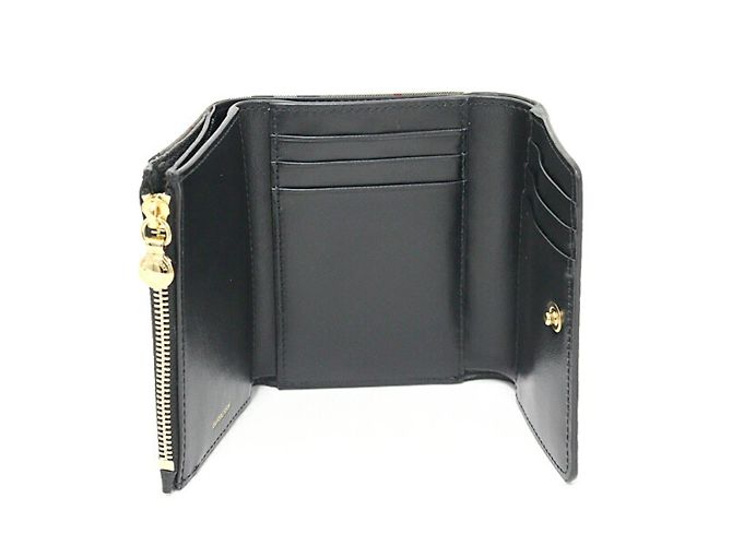 Billetera Tri-Fold Burberry Negro Beige - vista 2