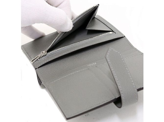 Hermès Billetera compacta bi-fold Hermes Bearn - vista 6