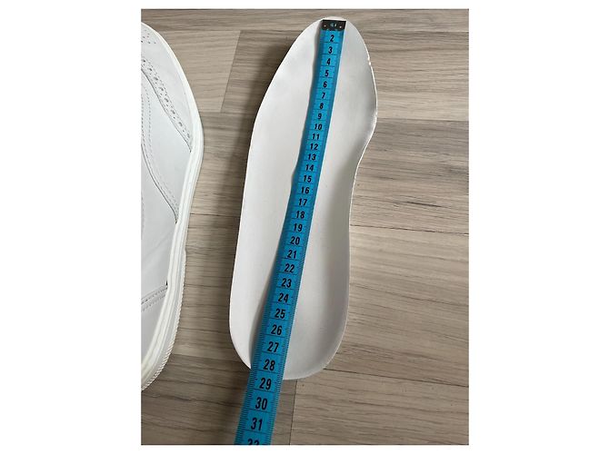 Jimmy Choo Scarpe da Uomo in Pelle Bianche Taglia 43 Bianco - vista 12