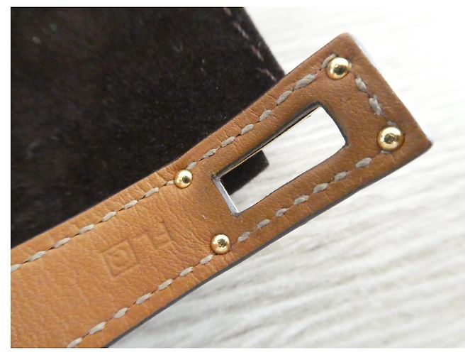 Hermès Kelly Double Tour Armband 36 cm mit Box und Samtbeutel Rot - Ansicht 5