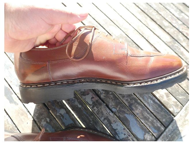 paraboot avignon 12  45,   45,5 em muito bom estado - vista 4