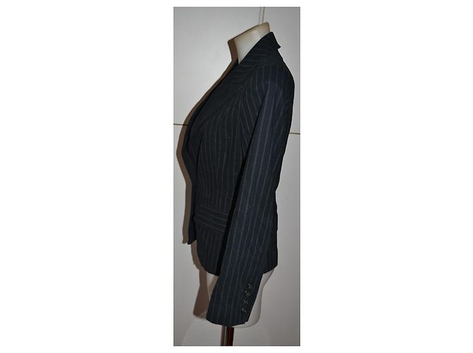 Chaqueta Max & Co de algodón negra Talla 40 Negro - vista 3
