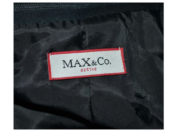 Chaqueta Max & Co de algodón negra Talla 40 Negro - vista 5