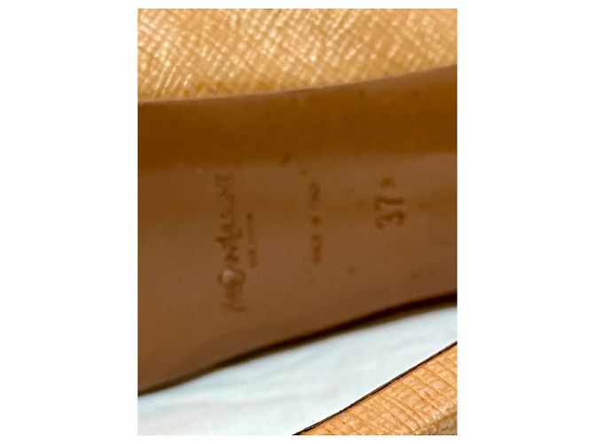Yves Saint Laurent Rosegold Slingback-Pumps von Triptoo Golden Metallisch - Ansicht 7