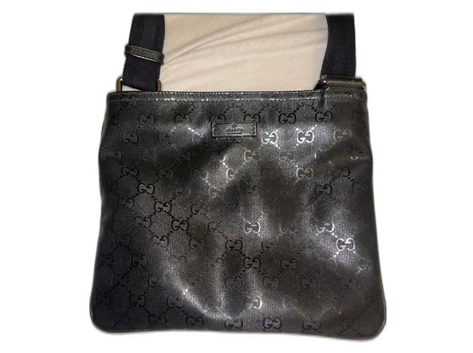 Borsa a tracolla Gucci GG nera Nero - vista 12