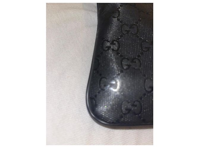 Borsa a tracolla Gucci GG nera Nero - vista 5