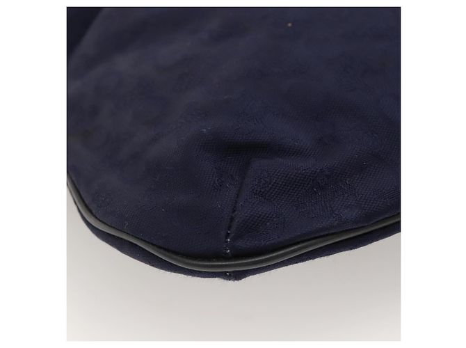 Céline Bolso de mano CELINE C Sulky de lona marina Auth ar13420 Azul marino - vista 10