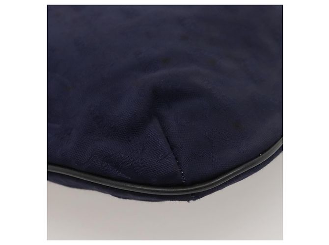 Céline Bolso de mano CELINE C Sulky de lona marina Auth ar13420 Azul marino - vista 11