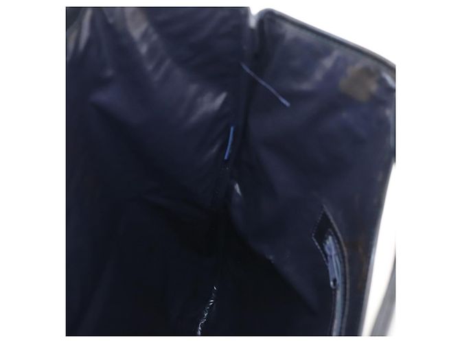 Céline Bolso de mano CELINE C Sulky de lona marina Auth ar13420 Azul marino - vista 17
