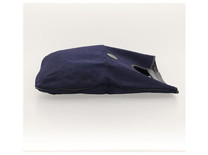 Céline Bolso de mano CELINE C Sulky de lona marina Auth ar13420 Azul marino - vista 4