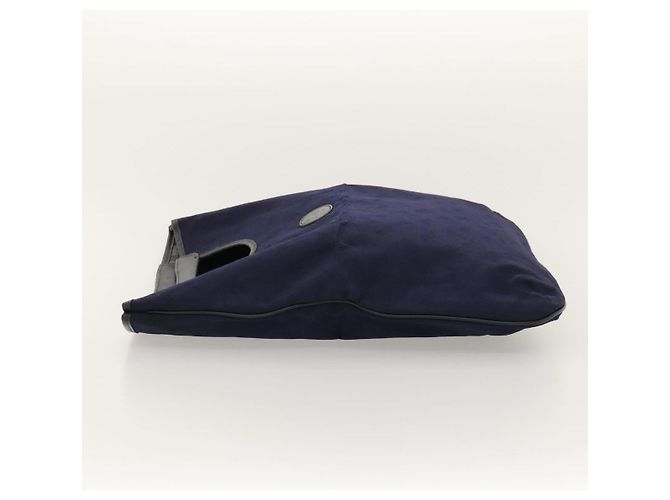 Céline Bolso de mano CELINE C Sulky de lona marina Auth ar13420 Azul marino - vista 5