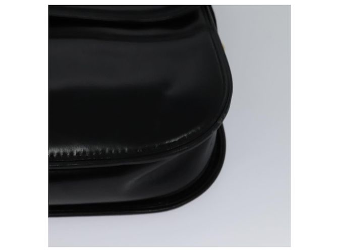 Borsa a Spalla GUCCI in Pelle Nera Oro Auth ep8582 Nero D'oro - vista 11