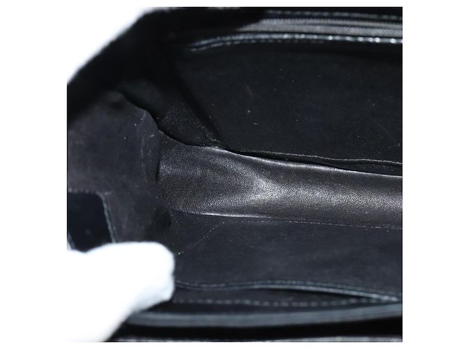 Borsa a Spalla GUCCI in Pelle Nera Oro Auth ep8582 Nero D'oro - vista 19