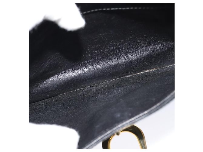 Borsa a Spalla GUCCI in Pelle Nera Oro Auth ep8582 Nero D'oro - vista 20
