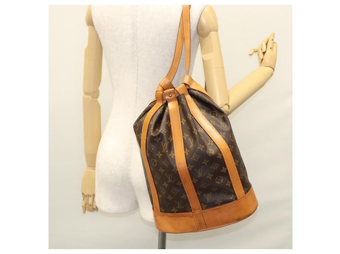 LOUIS VUITTON Monogram Randonnee PM Schultertasche M42243 LV Auth ar13403 Monogramm - Ansicht 19