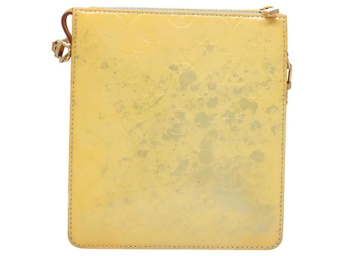 LOUIS VUITTON Monogram Vernis Bolsa de Accesorios Motto Gris M91030 LV Auth 118370 - vista 3
