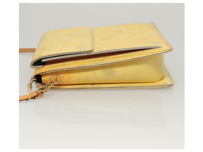 LOUIS VUITTON Monogram Vernis Bolsa de Accesorios Motto Gris M91030 LV Auth 118370 - vista 5
