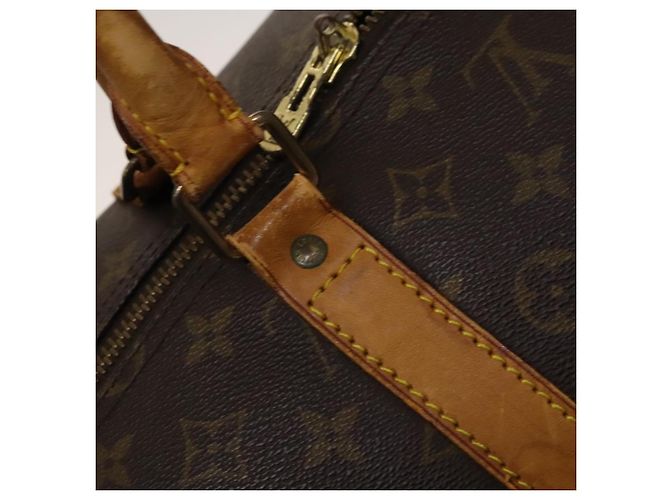 LOUIS VUITTON Monogram Keepall 50 Borsa Boston M41426 LV Auth 116929 Monogramma - vista 14
