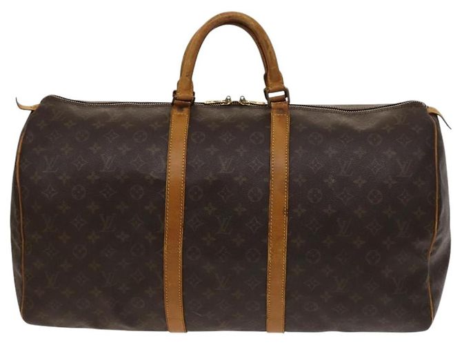 LOUIS VUITTON Monogram Keepall 50 Borsa Boston M41426 LV Auth 116929 Monogramma - vista 2