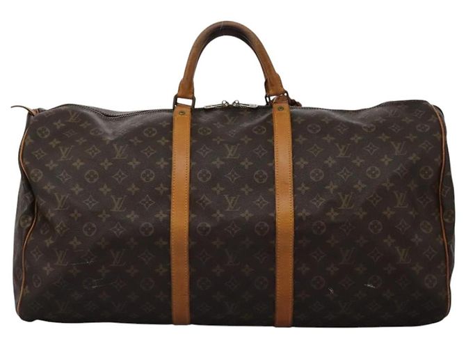 LOUIS VUITTON Monogram Keepall 60 Borsa Boston M41422 LV Auth BD1893 Monogramma - vista 2