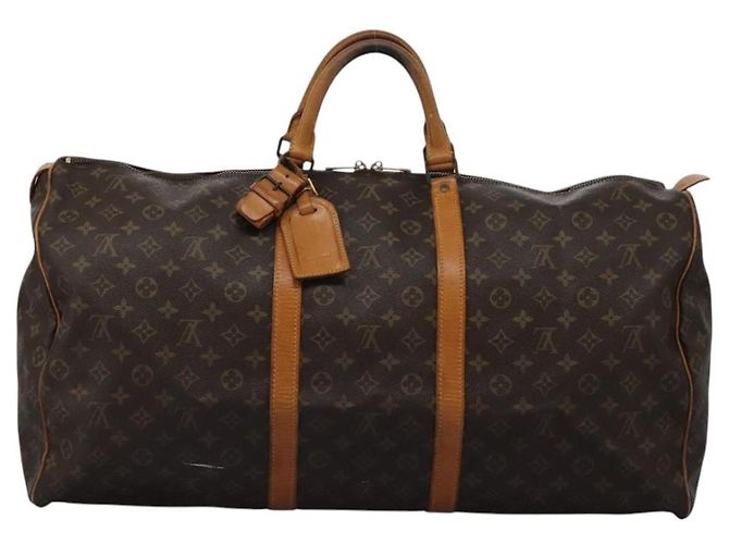 LOUIS VUITTON Monogram Keepall 60 Borsa Boston M41422 LV Auth BD1893 Monogramma - vista 3