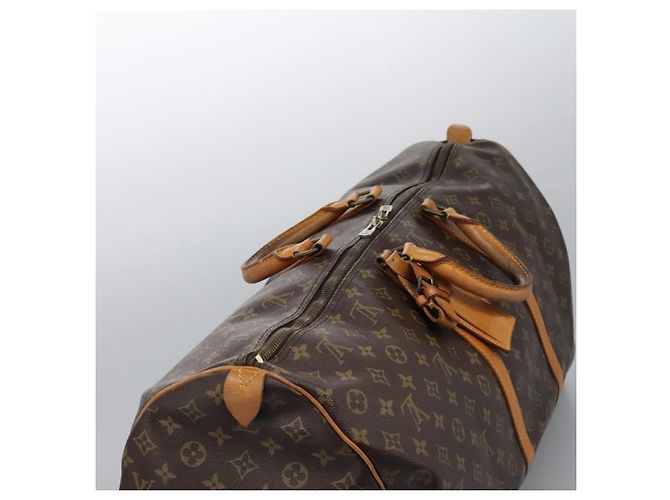 LOUIS VUITTON Monogram Keepall 60 Borsa Boston M41422 LV Auth BD1893 Monogramma - vista 7