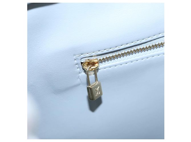 LOUIS VUITTON Monogram Vernis Borsa a Mano Houston Grigia M91053 LV Auth BA1150 Grigio - vista 19