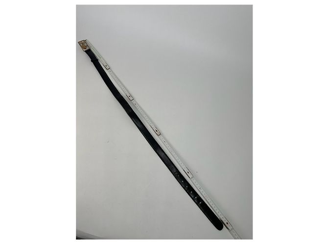 Céline Vintage Celine Paris Ledergürtel schwarz - Ansicht 3
